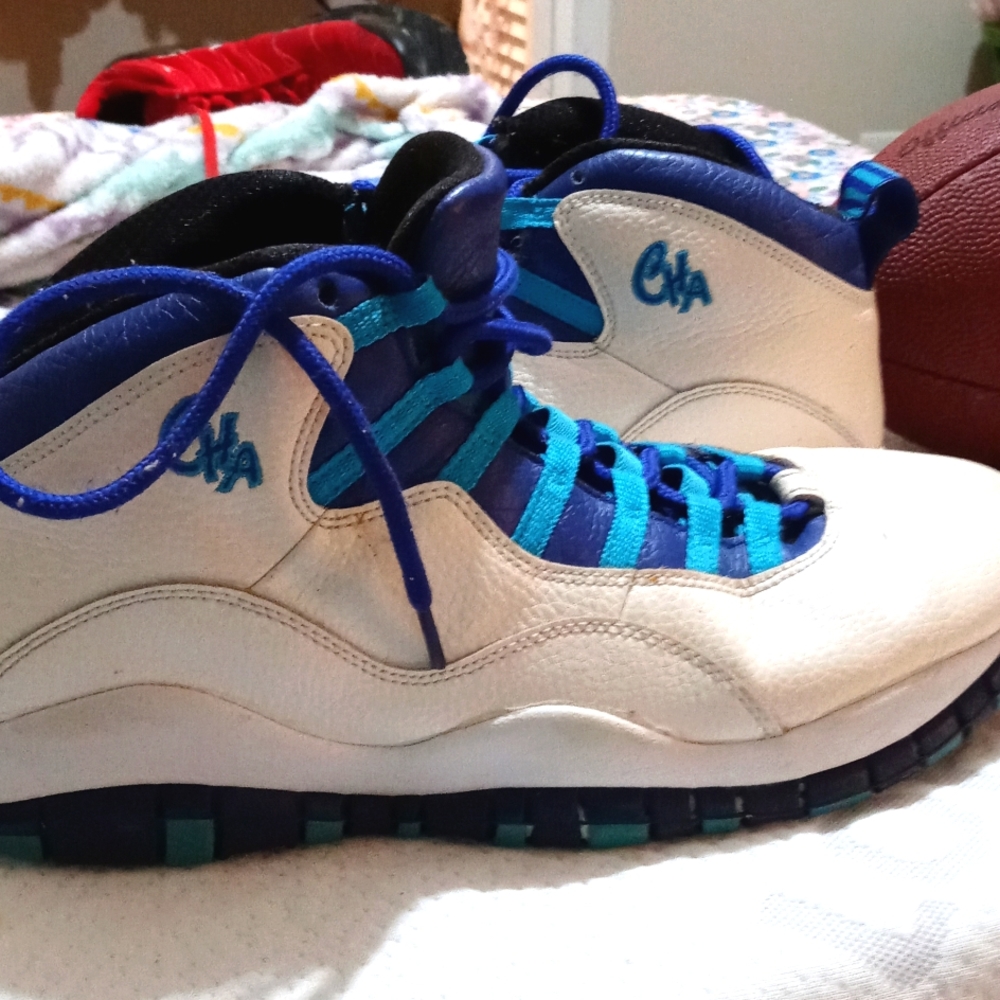 Charlotte Hornets Air Jordan's 10s